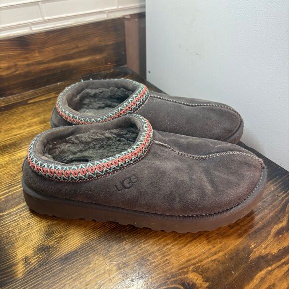 UGG Gray Tasman Slippers - Picture 1 of 8